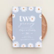 Boho Daisy Two Groovy 2. Geburtstag Party