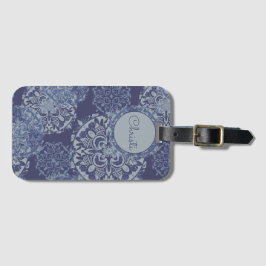 Boho Denim Moody Blues Mandalases Gepäckanhänger