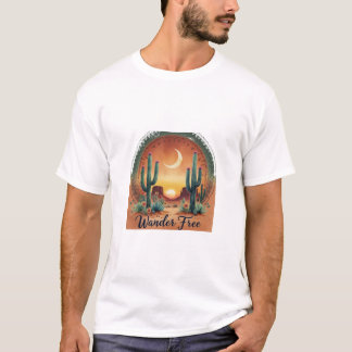 Boho Desert Wanderer T - Shirt
