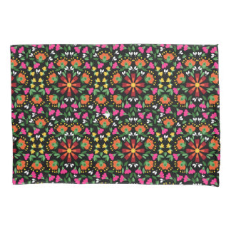 Boho Design Bold Color Floral Kissenbezug