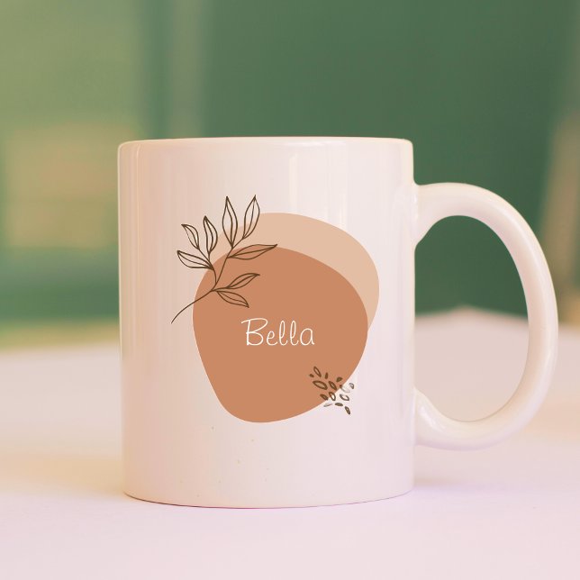 Boho Design mit persönlicher Botschaft | Kaffeetasse (Von Creator hochgeladen)