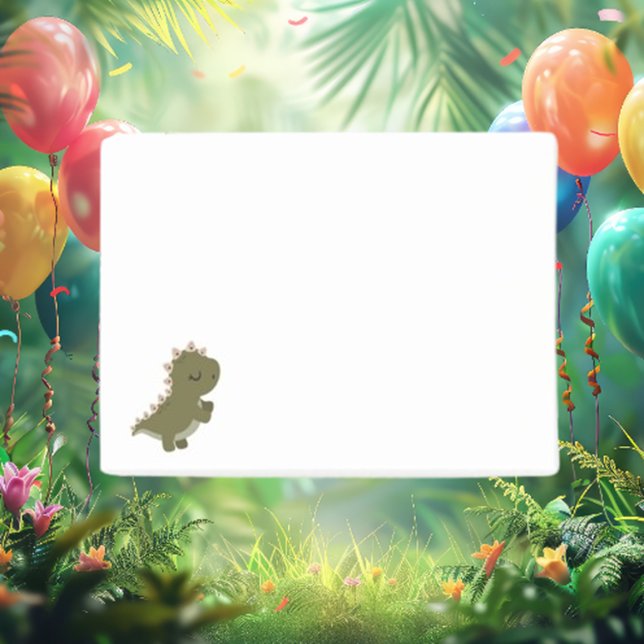 Boho Dinosaurier Post-it Klebezettel (Discover the enchanting world of Children's Boho Dinosaur Post-it Notes!)