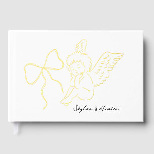 Boho Doodle Handschrift Drawing Gästebuch