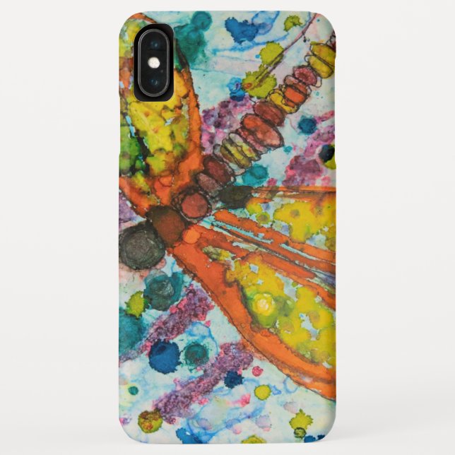 Boho DragonFly Design Case-Mate iPhone Hülle (Rückseite)