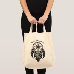 Boho dreamcatcher tragetasche