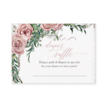 Boho Dusty Blush Pink Rose Diaper Umschließung