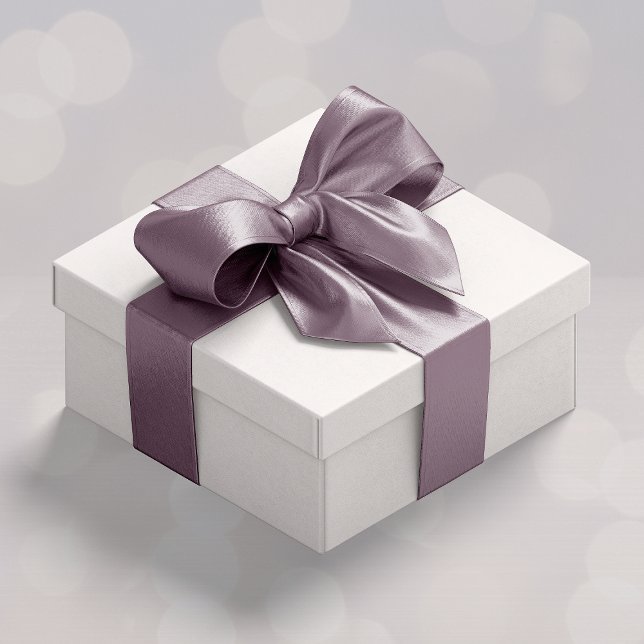 Boho Dusty Lila 7F6271 Satinband (Boho Dusty Purple Ribbon 7F6271)