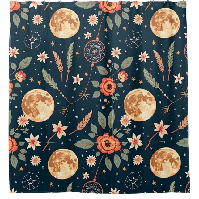 Boho Duwer Vorhang (Vorderseite)