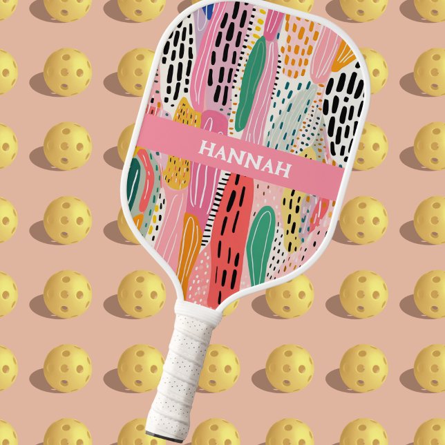 Boho Eclectic Pickleball Paddle (Von Creator hochgeladen)