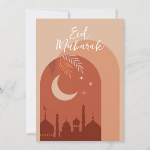 Boho Eid Mubarak Eid Card Einladung