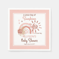 Boho Ein wenig Ray der Sonnenschein-Girl-Babydusch