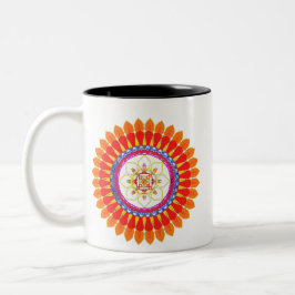 Boho Elegant Rhythmic Euphoria Zweifarbige Tasse