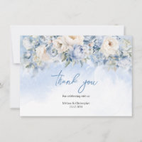 Boho Elegant Winterstaubblau und Elfenbeinblauer B