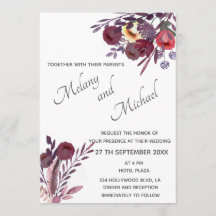 Boho elegante Wasserfarbe romantische Blumenstrauß