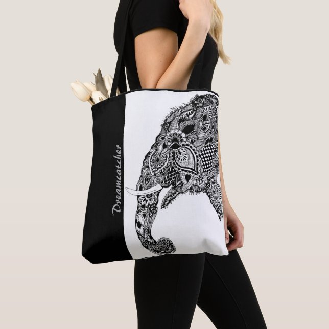Boho Elephant Dreamcatcher - Tote Bag (Von Nahem)