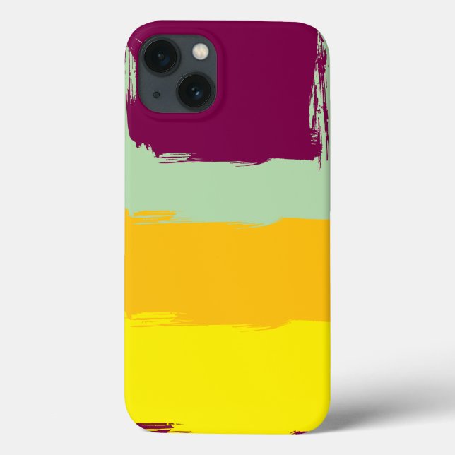 Boho Erdtöne Multifarbig  Case-Mate iPhone Hülle (Rückseite)