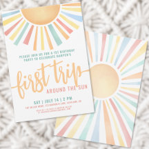 Boho Erste Reise um die Sonne 1. Geburtstag