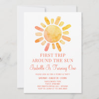 Boho erste Reise um die Sonne Erster Geburtstag In