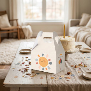 Boho-Erstes-Jahr-Party-Geschenkverpackung  Geschenkschachtel