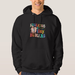 Boho-Erzieher von kleinen Menschen Vintage Erster  Hoodie
