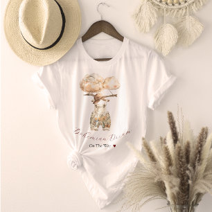 Boho Es ist ein Baby, das Sky betritt T-Shirt
