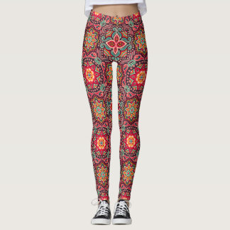 Boho ethnische Muster-Leggings Leggings