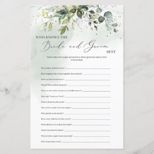 Boho Eukalyptus, der Braut und Bräutigam Besten ke
