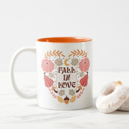 Boho Fall Autumn Zitat Zweifarbige Tasse