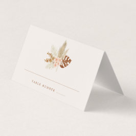 Boho Fall Blume Rustikale Hochzeit im Freien