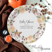 BOHO Fall Herbst Herbst Butterfly Babydusche