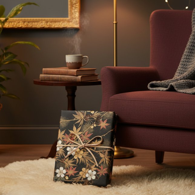 Boho Fall Japanisch Geschenkpapier Set (Von Creator hochgeladen)