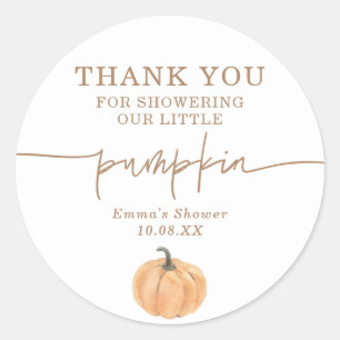 Boho Fall Pumpkin Danke, dass du Sticker hast