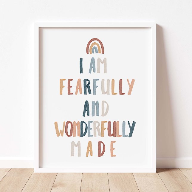 Boho Fearful hat wunderbar gedruckt Poster (Von Creator hochgeladen)