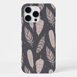 Boho-Federn iPhone 16 Pro Max Hülle