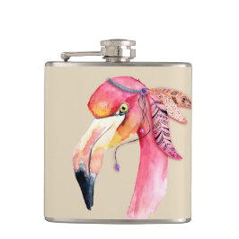 Boho Fiona Flamingo Flask Flachmann