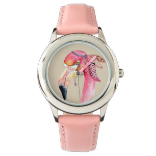 Boho Fiona Flamingo Watch Armbanduhr