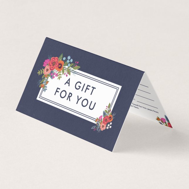 Boho Floral Bouquets - Geschenkgutschein (Vorderseite)