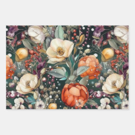 BOHO FLORAL DECOUPAGE DEKORATIVE PAPIER