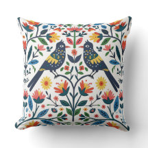 Boho Floral Fauna Muster Reversible