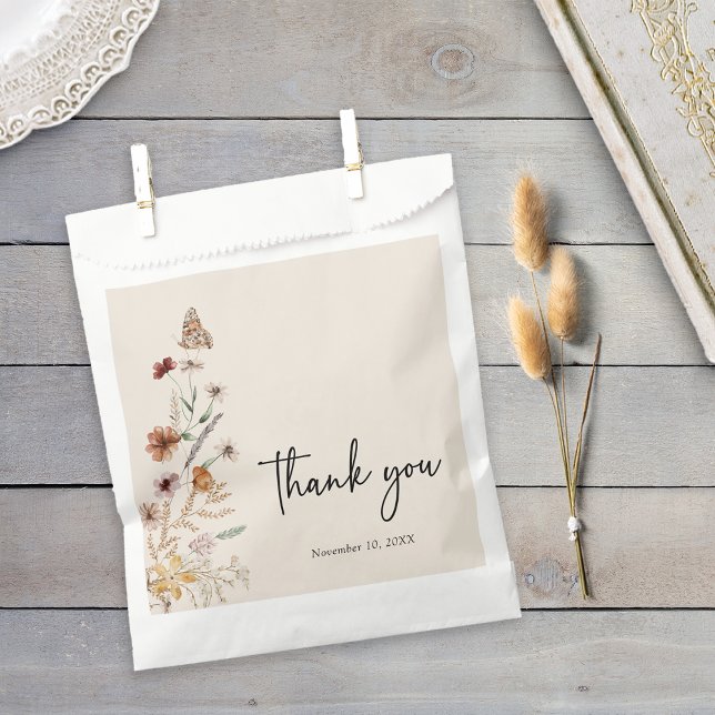 Boho Floral Favor Bag Geschenktütchen (Boho Floral Favor Bag
)