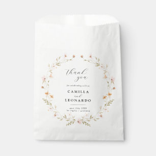Boho Floral Gastgeschenk Hochzeit Bag Geschenktütchen