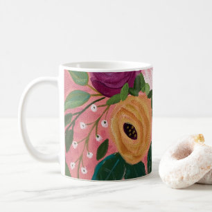 Boho Floral Kaffeetasse