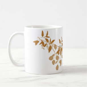 Boho Floral Keramik Tasse, Kaffee Cup für Pflanze Kaffeetasse