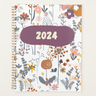 Boho Floral Musterplaner Planer