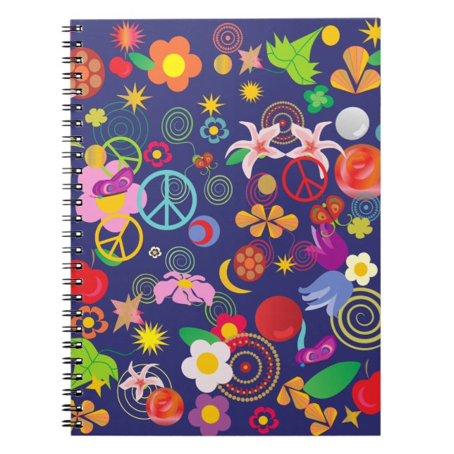 Boho floral notizblock (Vorderseite)