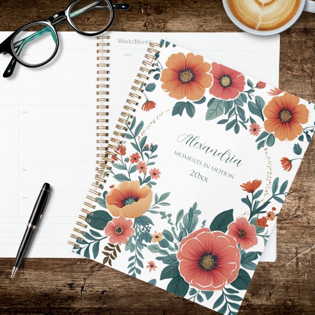 Boho Floral  Planer (Von Creator hochgeladen)