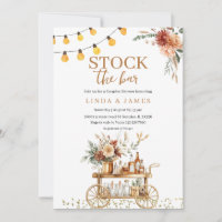 Boho Floral Stock die Bar Dusche