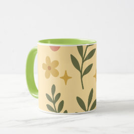 Boho Floral Tasse