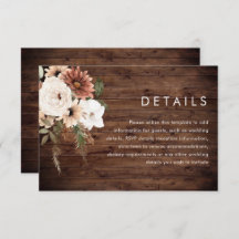 Boho Floral Terracotta Rustikales Holz Hochzeiten 