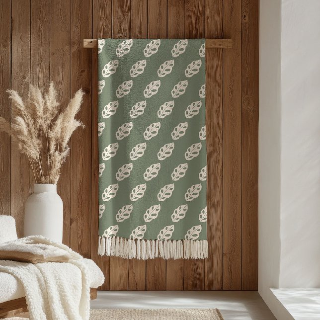 Boho Floral Throw Retro Pastel Cozy Vibes Fleecedecke (Boho Floral Throw Retro Pastel Cozy Vibes)